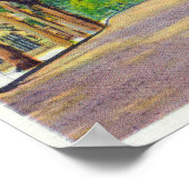 Poster Upper Main Street Vue sur les demeures coloniales (Coin)