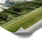 Poster Upper Yosemite Falls Inspiré 1952 (Coin)