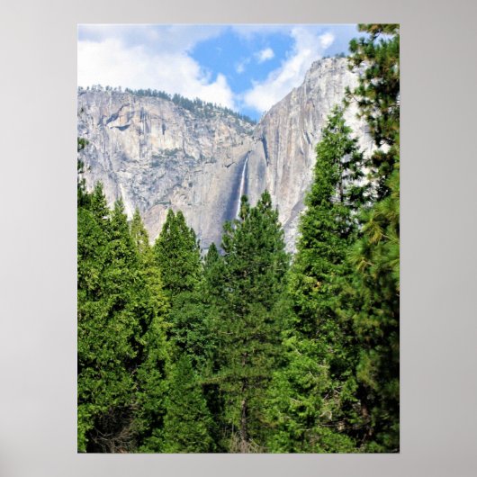 Poster Upper Yosemite Falls, Yosemite National Park (Devant)