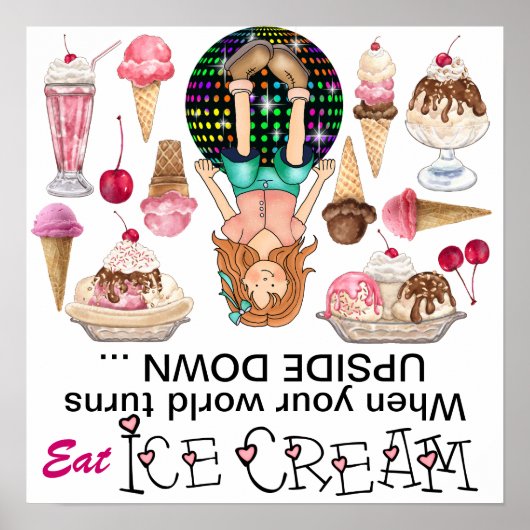 Poster Upside Down World - SRF (Devant)