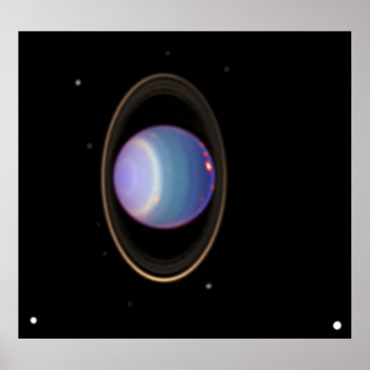 Poster Uranus de la NASA (Devant)