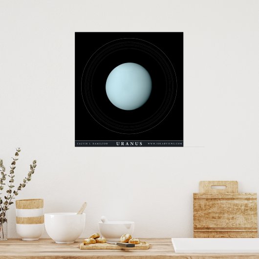Poster Uranus la planète (Cuisine)