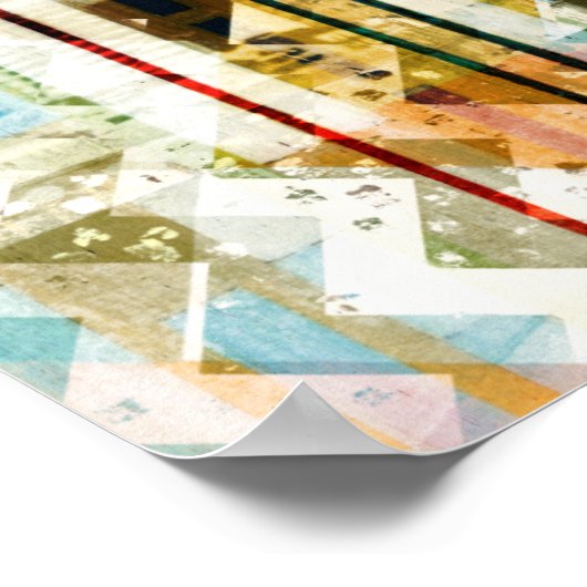 Poster Urbain Chevron II (Coin)