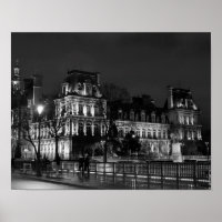 Urbain, moderne photo de vie nocturne parisienne