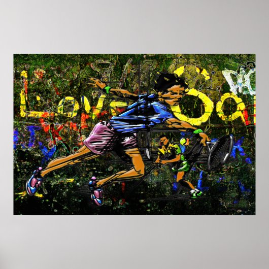 Poster Urban Co-ed Tennis (Devant)