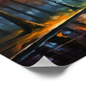 Poster 🎨 Urban Dreamscape Oil Painting Series 🌆 (Coin)