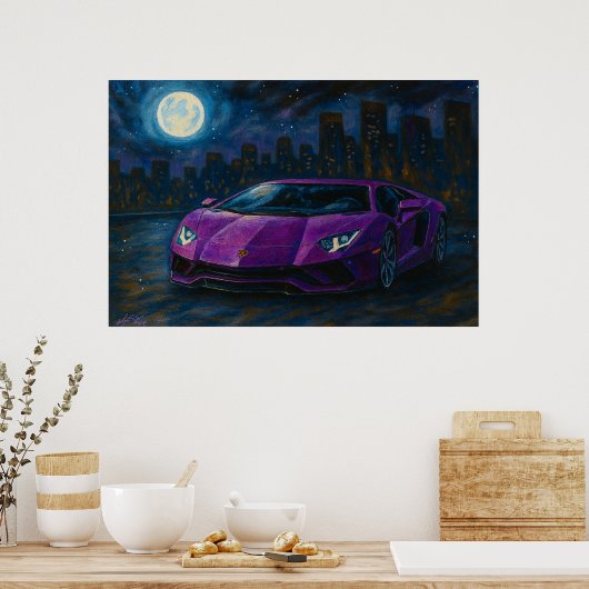 Poster Urban Eclipse Car (Cuisine)