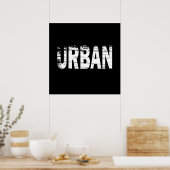 Poster urban explore urbex (Cuisine)
