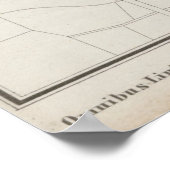 Poster Urban Layout Plan of Berlin from 1847, German Map (Coin)