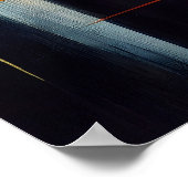 Poster Urban Lights Abstract Geometry (Coin)