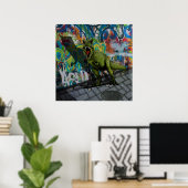 Poster Urban T-Rex (Bureau à domicile)