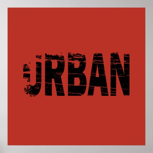 Poster Urbex Urbanart Explorateur urbain (Devant)