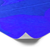 Poster Urchine bleue (Coin)