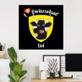 Poster Uri Suisse Svizzera Svizra (Bureau à domicile)