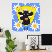 Poster Uri Suisse Svizzera Svizra (Bureau à domicile)