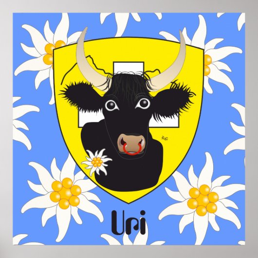 Poster Uri Suisse Svizzera Svizra (Devant)