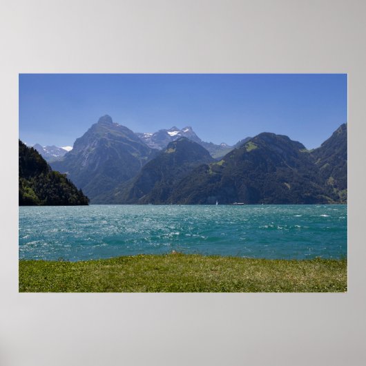 Poster Urnersee Summer View, Suisse (Devant)