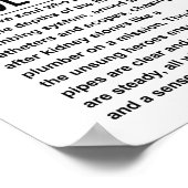 Poster Urologue (Coin)