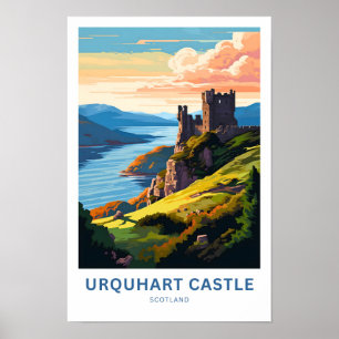 Poster Urquhart Castle Scotland