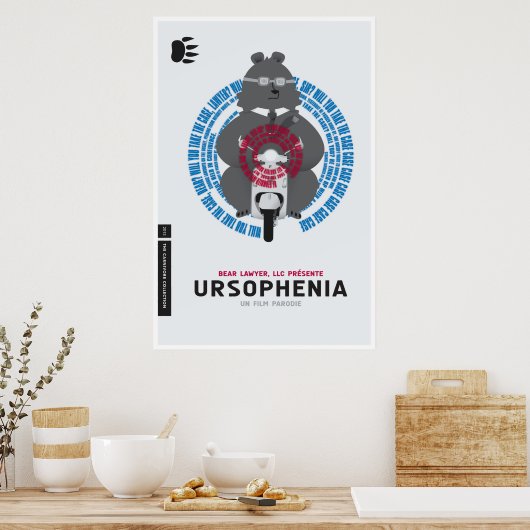Poster "Ursophenia" (Cuisine)