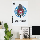 Poster "Ursophenia" (Bureau à domicile)