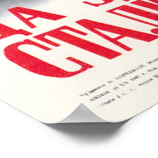 Poster URSS CCCP Guerre froide Union soviétique Propagati (Coin)