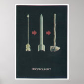 Poster URSS CCCP Guerre froide Union soviétique Propagati (Devant)