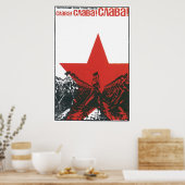 Poster URSS CCCP Guerre froide Union soviétique Propagati (Cuisine)