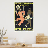 Poster URSS CCCP Guerre froide Union soviétique Propagati (Cuisine)