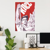 Poster URSS CCCP Guerre froide Union soviétique Propagati (Bureau à domicile)
