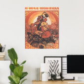 Poster URSS CCCP Guerre froide Union soviétique Propagati (Bureau à domicile)