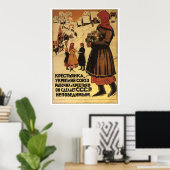 Poster URSS CCCP Guerre froide Union soviétique Propagati (Bureau à domicile)