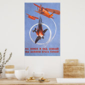 Poster URSS CCCP Guerre froide Union soviétique Propagati (Cuisine)
