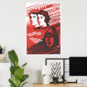 Poster URSS CCCP Guerre froide Union soviétique Propagati (Bureau à domicile)