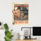 Poster URSS CCCP Guerre froide Union soviétique Propagati (Bureau à domicile)