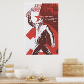 Poster URSS CCCP Guerre froide Union soviétique Propagati (Cuisine)