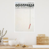 Poster URSS CCCP Guerre froide Union soviétique Propagati (Cuisine)