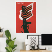 Poster URSS CCCP Guerre froide Union soviétique Propagati (Bureau à domicile)