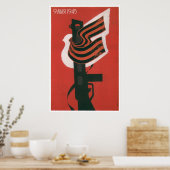 Poster URSS CCCP Guerre froide Union soviétique Propagati (Cuisine)