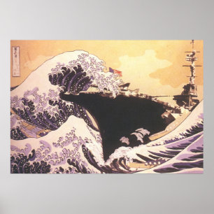 Poster URSS CCCP Guerre froide Union soviétique Propagati