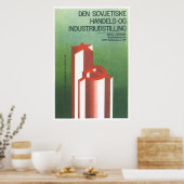 Poster URSS CCCP Guerre froide Union soviétique Propagati (Cuisine)