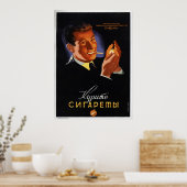 Poster URSS CCCP Guerre froide Union soviétique Propagati (Cuisine)