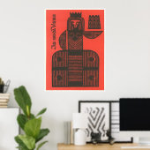 Poster URSS CCCP Guerre froide Union soviétique Propagati (Bureau à domicile)