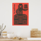 Poster URSS CCCP Guerre froide Union soviétique Propagati (Cuisine)