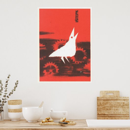 Poster URSS CCCP Guerre froide Union soviétique Propagati (Cuisine)