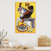 Poster URSS CCCP Guerre froide Union soviétique Propagati (Cuisine)
