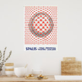 Poster URSS CCCP Guerre froide Union soviétique Propagati (Cuisine)