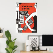 Poster URSS CCCP Guerre froide Union soviétique Propagati (Bureau à domicile)