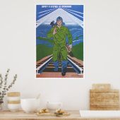 Poster URSS CCCP Guerre froide Union soviétique Propagati (Cuisine)
