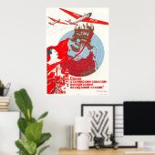 Poster URSS CCCP Guerre froide Union soviétique Propagati (Bureau à domicile)